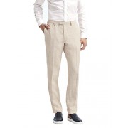 Banana Republic Heritage Men's Linen Slim Fit Dress Pants Cream Striped 33W x 32L - Hlače - dolge - $89.99  ~ 77.29€