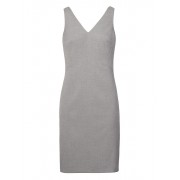 Banana Republic Luxe Brushed Twill Paneled Sheath Dress - Gray - Vestidos - 119.00€ 