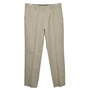 Banana Republic Mens Non-Iron Slim-Fit Beige Khaki Dress Pants - Pants - $64.99 