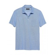 Banana Republic Mens Wicking Birdseye Pique Light Blue Polo - Košulje - kratke - $39.99  ~ 254,04kn