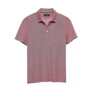 Banana Republic Mens Wicking Birdseye Pique Red Polo Shirt - Košulje - kratke - $39.99  ~ 254,04kn