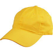 Baseball Cap Yellow - Cap - $7.00 