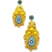 Beads OF Aquarius Alhambra Earrings - Naušnice - $59.00  ~ 374,80kn