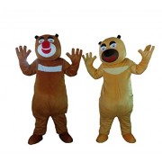 Bear Adult Mascot Costume Cosplay Fancy Dress Outfit Suit - Dresses - $179.99 