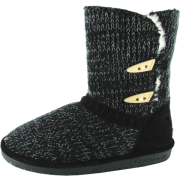 Bearpaw 'Abigail' Low Knit Boots Black - Сопоги - $49.99  ~ 42.94€