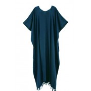 Beautybatik Beach Caftan Kaftan Loungewear Maxi Long Dress Plus XL to 4X - Haljine - $30.99  ~ 26.62€