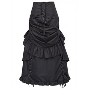 Belle Poque Steampunk Victorian Edwardian Bustle Style Skirt Gypsy Hippie Skirt - Acessórios - $9.99  ~ 8.58€