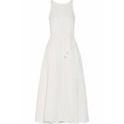 Belted Cotton-jersey Midi Dres - O meu olhar - $165.00  ~ 141.72€