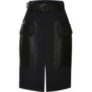 Belted skirt - Gonne - 