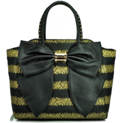 Betsey Johnson Oh Bow Satchel Bag, Gold - Backpacks - 