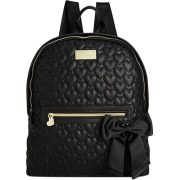 Betsey Johnson Quilted Backpack - Backpacks - 