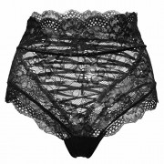 Bifast Women's Lace High Waist G-string Briefs Panties Hollow Out Thongs Lingerie Underwear Knickers - Spodnje perilo - $2.99  ~ 2.57€