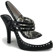 Black And White Spectator Pump - Objectos - 