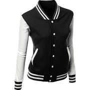 Black Quin Jacket - Jacket - coats - 