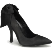 Black Satin Bow Classy Heel Pump - 9 - Scarpe - $39.10  ~ 33.58€