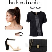 Black and white - My look - 