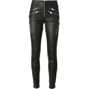 Black Leather Jean - ジーンズ - 