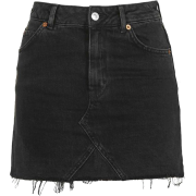 Black Mini Skirt - Gonne - $25.00  ~ 21.47€