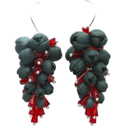 Black gothic earrings - Brincos - 30.00€ 