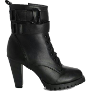 Black heeled boots - Stivali - 