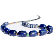 Blue Jasper Lapis Lazuli Necklace - Ogrlice - $32.82  ~ 28.19€