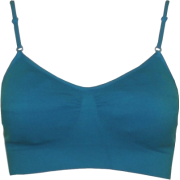 Blue Seamless Sports Bra Adjustable Strap Included Removable Bra Cups - Donje rublje - $4.75  ~ 30,17kn