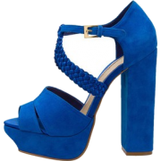 Blue Heels - Platforms - 