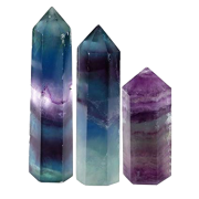 Blue and Purple Crystals - Natura - 