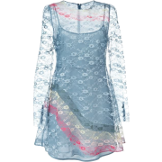 Blue lace dress - Vestidos - 