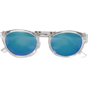 Blue mirror lens sunglasses - Sunglasses - 