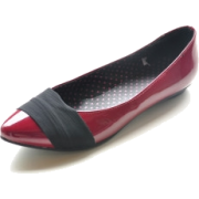 Patent Leather Shoes - Flats - 