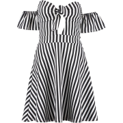 Boohoo Ava Striped Skater Dress - Dresses - $36.00 