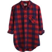 Morris Shirt Red - 半袖シャツ・ブラウス - 