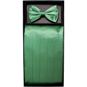 Boys Green Solid Cummerbund and Bow Tie Set - Kravate - $19.95  ~ 126,73kn