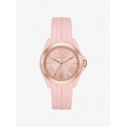 Bradshaw Rose Gold-Tone And Silicone Watch - Zegarki - $195.00  ~ 167.48€
