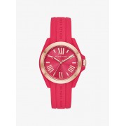 Bradshaw Rose Gold-Tone And Silicone Watch - Zegarki - $150.00  ~ 128.83€
