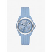 Bradshaw Silver-Tone And Silicone Watch - Zegarki - $150.00  ~ 128.83€