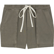 Drawstring cotton cargo shorts - Calções - 