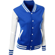 Bright Blue Quin Jacket - Jacket - coats - 