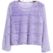Bright silk fringed sweater - Pullovers - $17.99 