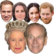 British Royalty Faces - People - 