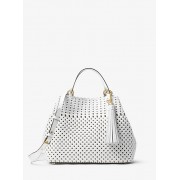 Brooklyn Medium Woven Leather Tote - Hand bag - $698.00 