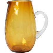 Broste Copenhagen-Hammered Glass Jug - Items - 