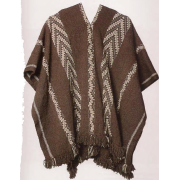 Brown Poncho - Jacket - coats - 