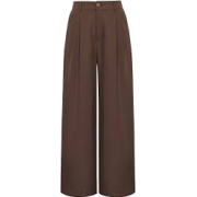 Brown pants - Calças capri - 