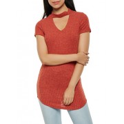 Brushed Knit Tunic Top - Top - $6.99  ~ 6.00€