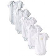 Burt's Bees Baby Set Of 5 Bee Essentials Short Sleeve Bodysuits, 100% Organic Cotton - Košulje - kratke - $13.97  ~ 88,75kn