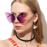 Butterfly Shape Design Women Sunglasses - People - $4.68 