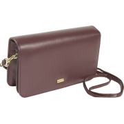 Buxton Check Clutch Mini Bag On A String Burgundy - Torbe z zaponko - $14.76  ~ 12.68€