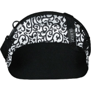 Buxton Scroll Printed Black & White Lunch Bag Clutch - Clutch bags - $13.99 